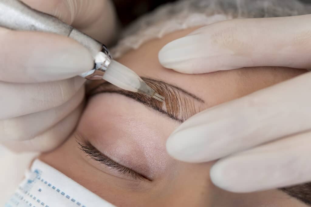 Shading With Microblading